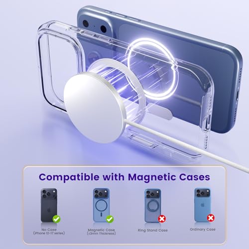 MagSafe 25W Wireless Charger for Apple Magnetic Fast Charging Pad - color: 1White