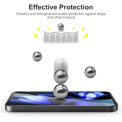 SPARIN Screen Protector for Google Pixel 9A 6.3 Inch, 3+2 Pack - size: Google Pixel 9A