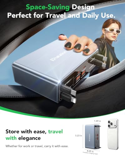 8-in-1 Retractable Charger for iPhone Duo/18 Pro Samsung Multiple Devices - color: Gray
