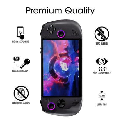 amFilm Screen Protector for Lenovo Legion Go S 8.0'' Handheld 2025 - size: 8.0"