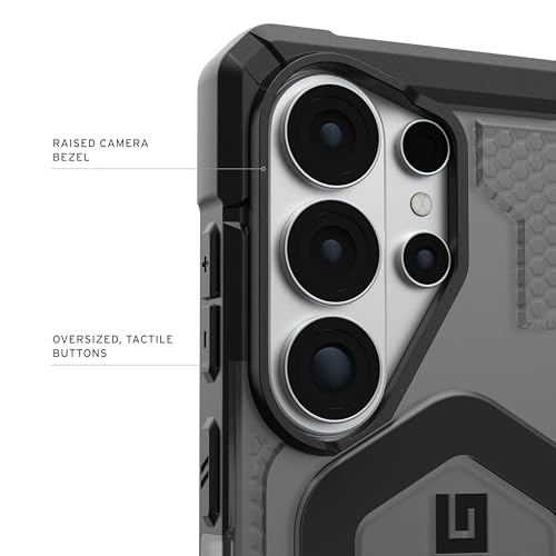 URBAN ARMOR GEAR UAG for Samsung Galaxy S26 Ultra Case 6.9" Pathfinder Clear - Magnetic Charging Compatible Transparent Rugged Military Drop Tested Protective Cover, Ash/Black - color: Pathfinder Clear - Ash/Black