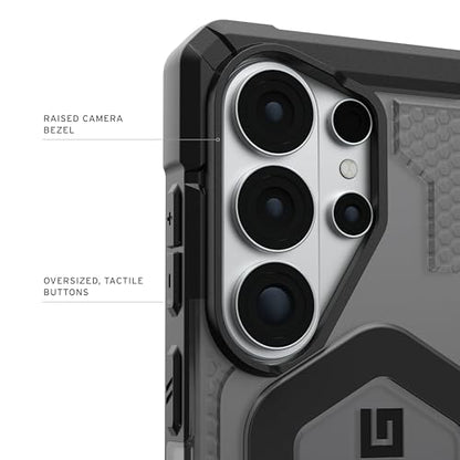 URBAN ARMOR GEAR UAG for Samsung Galaxy S26 Ultra Case 6.9" Pathfinder Clear - Magnetic Charging Compatible Transparent Rugged Military Drop Tested Protective Cover, Ash/Black - color: Pathfinder Clear - Ash/Black