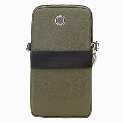 Small Crossbody Bag for Women - Mini Phone Purses with Crossbody Strap and Wallet - Nylon Arm Bag - color: Z-green