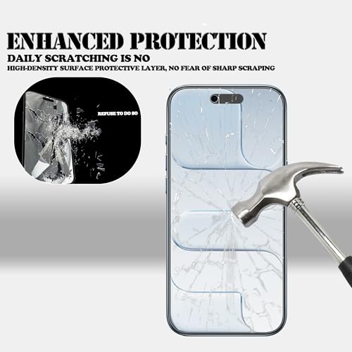 Anti Glare Matte Screen Protector For iPhone Air Tempered Glass Anti Fingerprint Film 2-Pack with Easy Alignment Tool