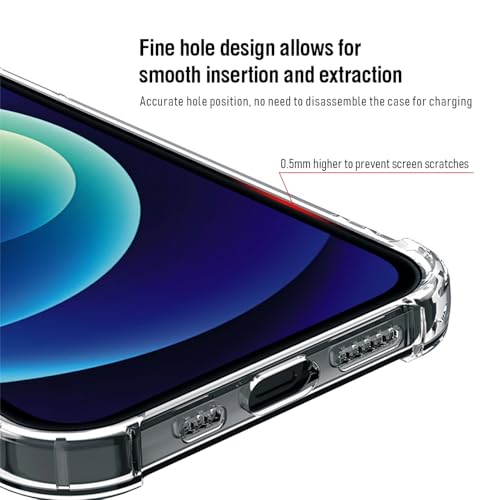for iPhone 16 Case,Anti-Yellowing,Military-Grade Drop Protection,Clear Slim Soft TPU,Airbag Shockproof Phone Case,2 Pcs - color: Clear for iphone 16