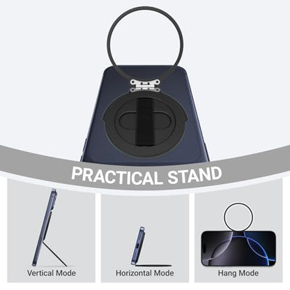 Grat 4 for Magsafe Magnetic Phone Grip Stand, Black - color: Black