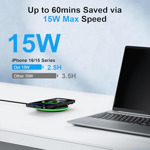 Samsung Wireless Charger Fast Charging Pad for Samsung Galaxy S26 Ultra/S25