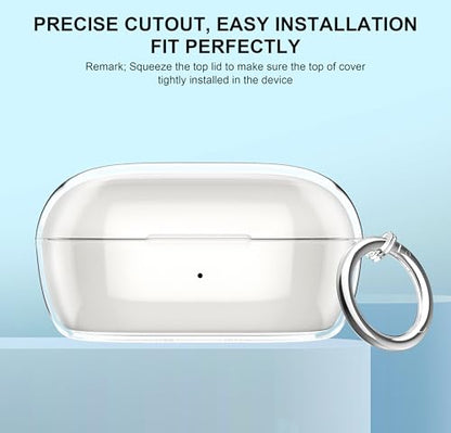 Aircawin for Bose New QuietComfort Earbuds Case Clear 2024 - color: Clear