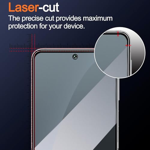 Ferilinso 3 Pack Screen Protector for Samsung Galaxy Z Flip 6 / Z Flip 7 FE - size: Z Flip 6 / Z Flip 7 FE-6.7 inch