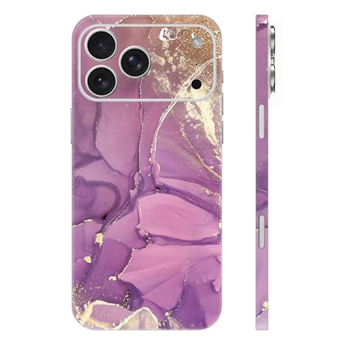Skin Wrap Compatible with 13/14/15/16/17 Pro Max (Purple, 17 Pro Max) - color: Purple, size: 17 Pro Max