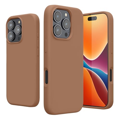 kwmobile Case Compatible with Apple iPhone 16 Pro Case - TPU Silicone Phone Cover with Soft Finish - Cappuccino - color: Cappuccino, size: iPhone 16 Pro