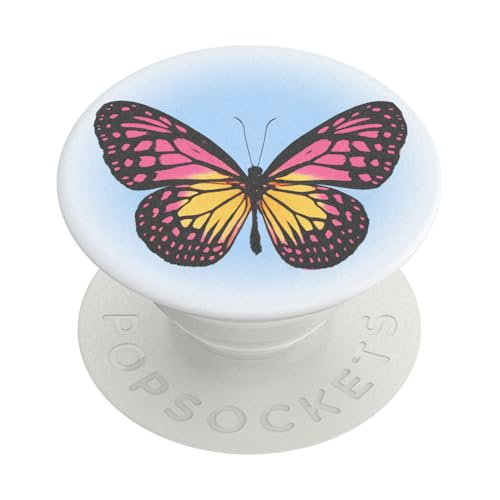 PopSockets Adhesive Phone Grip, Holder, Phone Stand, Butterfly - Wings of Desire - color: Wings of Desire, style: Adhesive