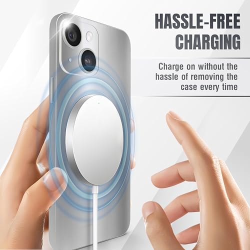 2Pcs Skin Wrap Compatible for iPhone 14 – Slim Decal Vinyl Protective Film for Sides & Back – Sleek Fit, Premium Look – Compatible with All iPhone 14 Cases - Silver - color: Silver