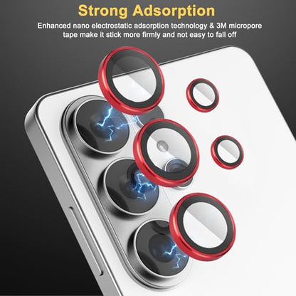 Camera Lens Protector for Samsung Galaxy S26 Ultra, Red - color: Red