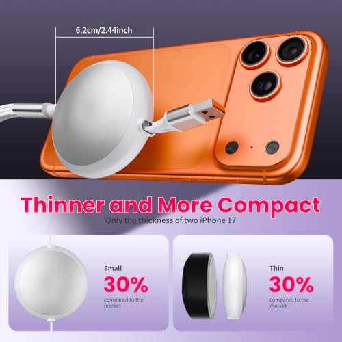 Multi Charging Cable,1Pack 3.6Ft Retractable Phone Charger for All Devices - color: White, size: 1Pack3.6FT