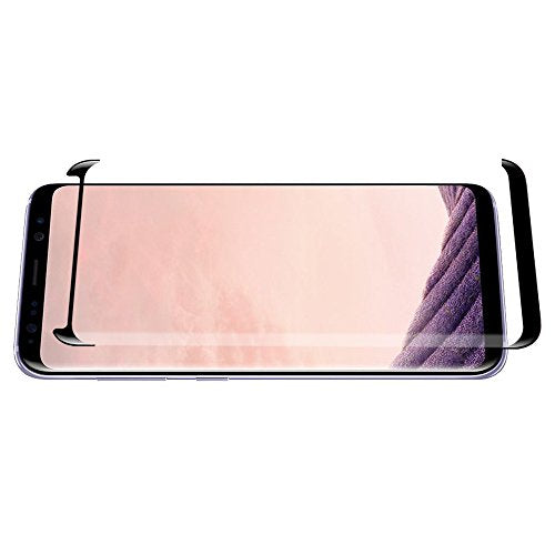 (3-Packs) Compatible with Samsung Galaxy S8 Plus Screen Protector, [Full Coverage] [Shatter Proof] HD Clear Tempered Glass Protective Film fit Galaxy S8 Plus G955 G955F G955A G955P G955U G955V G955T