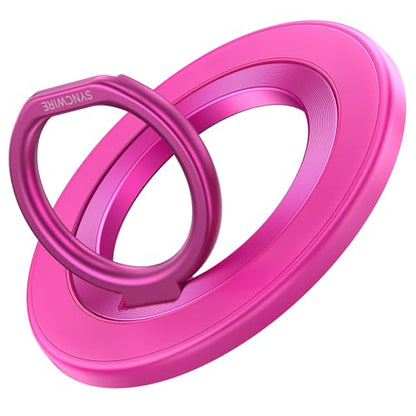 SYNCWIRE for MagSafe Phone Grip, Magnetic Phone Ring Holder - color: Hot Pink