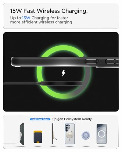 Spigen for Galaxy S26 Case, Ultra Hybrid MagFit [Anti-Yellowing] [Compatible with MagSafe] [Fast Wireless Charging] - Neo One - color: Neo One, size: Galaxy S26