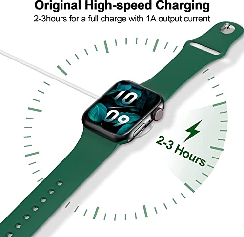 2026 Upgraded for Apple Watch Charger Magnetic USB C Charging Cable - color: White, size: 1.5M