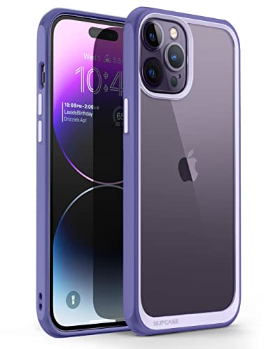 SUPCASE Unicorn Beetle Style Series Case for iPhone 14 Pro Max 6.7 Inch (2022), Premium Hybrid Protective Slim Clear Case (Mauve) - color: Mauve, size: iPhone 14 Pro Max 6.7"