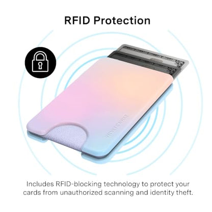 VELVET CAVIAR compatible with MagSafe Wallet - Magnetic Card Holder - color: Jelly Glow Aura