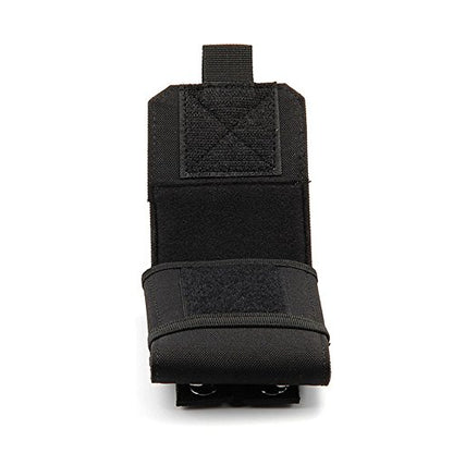 Tactical MOLLE Smartphone Holster, Universal Army Mobile Phone Belt Pouch EDC Security Pack Carry Accessory Kit Blowout Pouch Belt Loops Waist Bag Case for iPhone SE 5S Samsung Galaxy S4 mini - color: #A (Small)