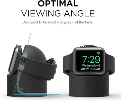 elago W2 Charger Stand for All Apple Watch Series - color: Black