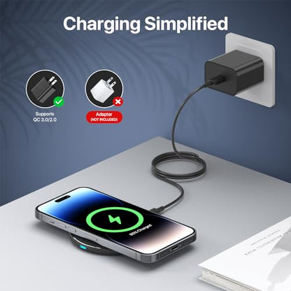 Wireless Charger 30W, 30W Fast Wireless Charging Pad For iPhone 15 14 13 12 11 X 8, Samsung Wireless Charger For Galaxy S24/S23/S22/S21/S20/S10/S9/S8/Note20/10/9/8, Air Pods/Galaxy Buds, Pixel/LG G8 7