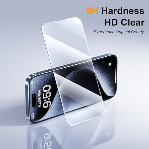 4 Pack Screen Protector for Tempered Glass Film, Military Grade Shatterproof, 9H Hardness Case Friendly Ultra Resistant - HD Clear (4 Pack) - size: for iPhone 11