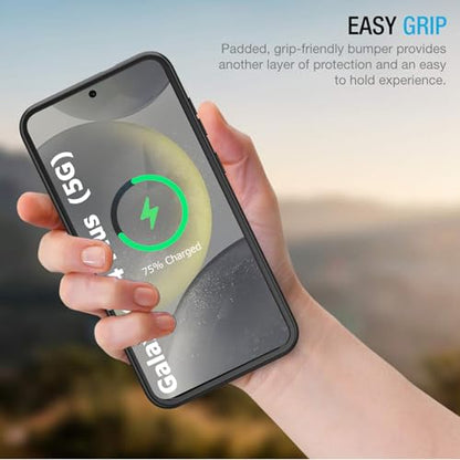 Battery Case for Galaxy S24 Plus, 12000mAh Portable Wireless Charging Case Supporting CarPlay, Compatible with Galaxy S24 Plus (6.7 inch) Rechargeable Extended Battery Charger (Black) - size: Galaxy S24 Plus