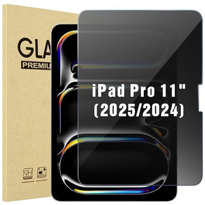 ProCase 1 Pack Privacy Screen Protector for iPad Pro 11” 2025 M5 / 2024 M4 - size: iPad Pro 11" (M5) 2025 / (M4) 2024