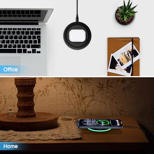 Wireless Charger Fast Charging Pad Compatible Motorola Edge/Razr Ultra/Moto G Stylus 2026/Edge 70 Pro+/Razr 70 Ultra/Edge 70 Pro,15W Wireless Phone Charger Android Charging Station Mat with Adapter - color: 3Black