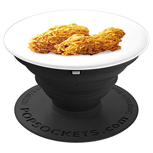 Fried Chicken Fast Food Funny Meme Art Design PopSockets PopGrip: Swappable Grip for Phones & Tablets