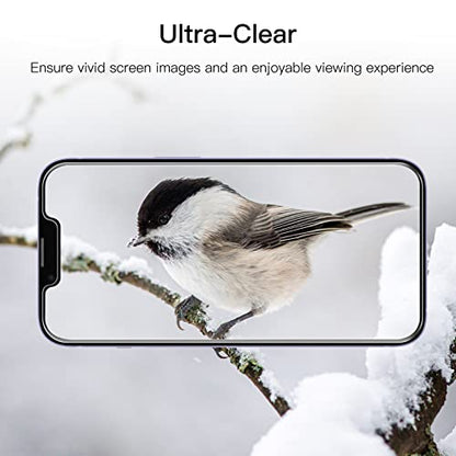 JETech Screen Protector for iPhone 14 Plus, 3-Pack | HD Clear, Face ID Compatible, Anti-Scratch Glass - size: iPhone 14 Plus