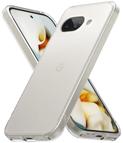 Ringke for Google Pixel 9a Case [Fusion Matte Clear] | Oil & Dirt Resistant, Anti-Fingerprint Technology Prevents Oily Smudges, Frosted Coating Feels Velvety Soft - size: Pixel 9a