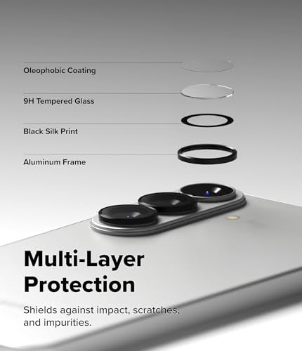 Ringke for Samsung Galaxy S26 / S26 Plus Camera Lens Protector [2 Pack] - size: Galaxy S26 / Galaxy S26 Plus
