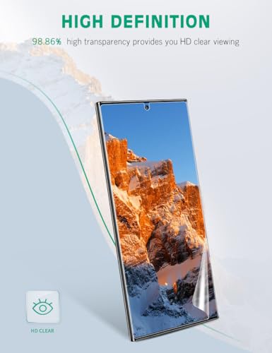 apiker 4 Pack Screen Protector Compatible with Samsung Galaxy Note 10 Plus