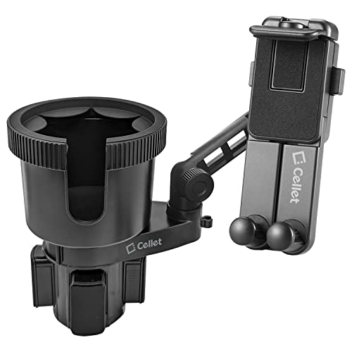 Cellet Tablet Mount with a Cup Holder Base Compatible for Apple iPad Pro, Air, Mini, Samsung Galaxy Tab, Surface Go (Extra Cup) - style: Tablet Extra Cup