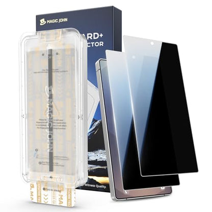 MAGIC JOHN 3rd Gen Upgraded Privacy Screen Protector for Samsung S25 Ultra - size: S25 Ultra 6.9inch