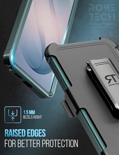 Designed for Samsung Galaxy S26 Ultra Case with Belt Clip Holster | Protective Cover with Strong Magnet Compatible with Magsafe - Green - color: Green