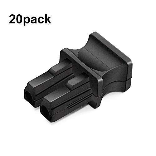 Dust Cover, SFP+ QSFP+ QSFP28 Fiber Optic Dust Caps, Suitable for Duplex LC,Black Silicone, 20pcs - size: For 20pcs, style: For QSFP+/QSFP28