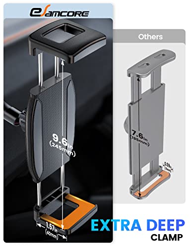 Tablet Holder for car, Gooseneck iPad Mount for Car Dashboard & Windshield