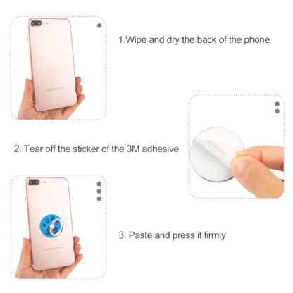 Bonoma Phone Ring Stand,3 Pack Dog Paws 360 Degree Rotation - color: Dog Paws