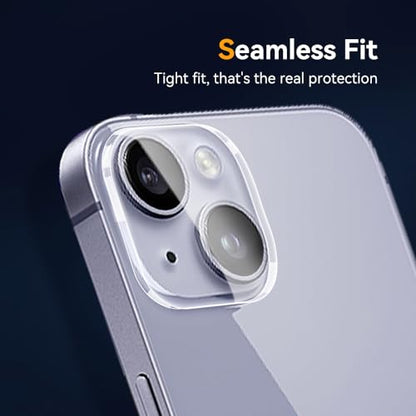 Camera Lens Protector for iPhone 13 6.1" / iPhone 13 Mini 5.4",9H Tempered Glass，Ultra HD, Scratch Resistance Easy to Install，Case Friendly，[Does not Affect Night Shots] 3-Pack - size: iPhone 13 mini/iPhone13