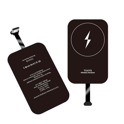 Wireless Charging Receiver and Adapter, Wireless Charger Receiver Module, Suitable for Google Pixel 3A XL, Samsung Galaxy A13/A14/A15/A42, LG, and Other USB-C Phones.