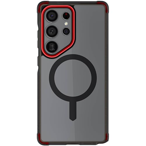 Ghostek Covert Clear S25 Ultra MagSafe Case with Magnetic Ring, Slim Thin Military Grade Shockproof Phone Cover Compatible with 2025 Samsung Galaxy S25Ultra (6.9") (Smoke) - color: Smoke, size: Galaxy S25 Ultra