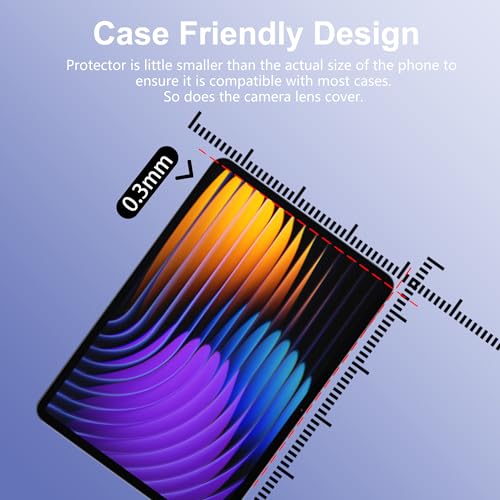 【2 pack】 for Xiaomi Pad 7/7 Pro /8 /8 Pro Screen Protector 11.2 inch, 9H Hardness, Case Friendly, Anti-Fingerprint, Anti-Scratch, Tempered Glass Compatible with Xiaomi Pad 7/ Xiaomi Pad 7 Pro/ Xiaomi Pad 8/ Xiaomi Pad 8 Pro 11.2" - size: Xiaomi Pad 7/ 7 P