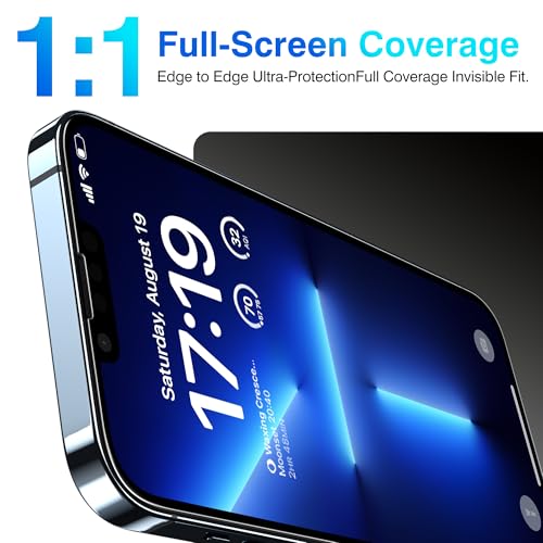 EZ-GLAZ-4+2 Pack for iPhone 13 Pro Screen Protector (6.1") HD Clear - size: iPhone 13 Pro