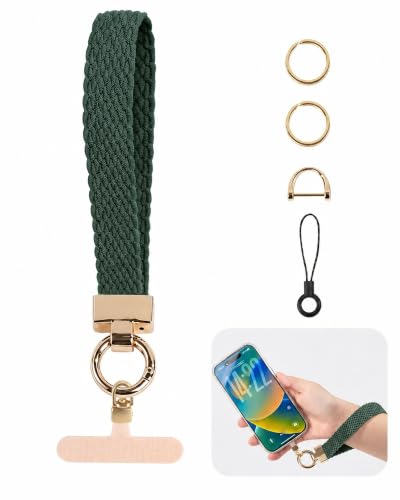 Cell Phone Wrist Strap for Women, Versatile Cell Phone Wristlet Strap - color: Turquoise