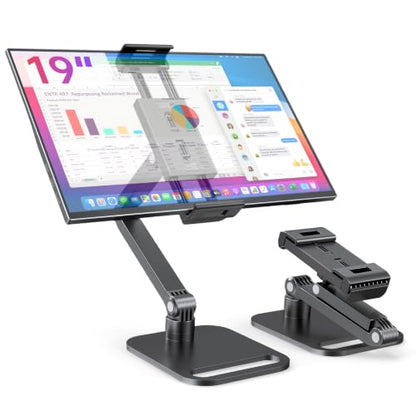 UPERFECT Portable Monitor & Tablet Stand, Heavy-Duty Carbon Steel Mount - size: 19 inch